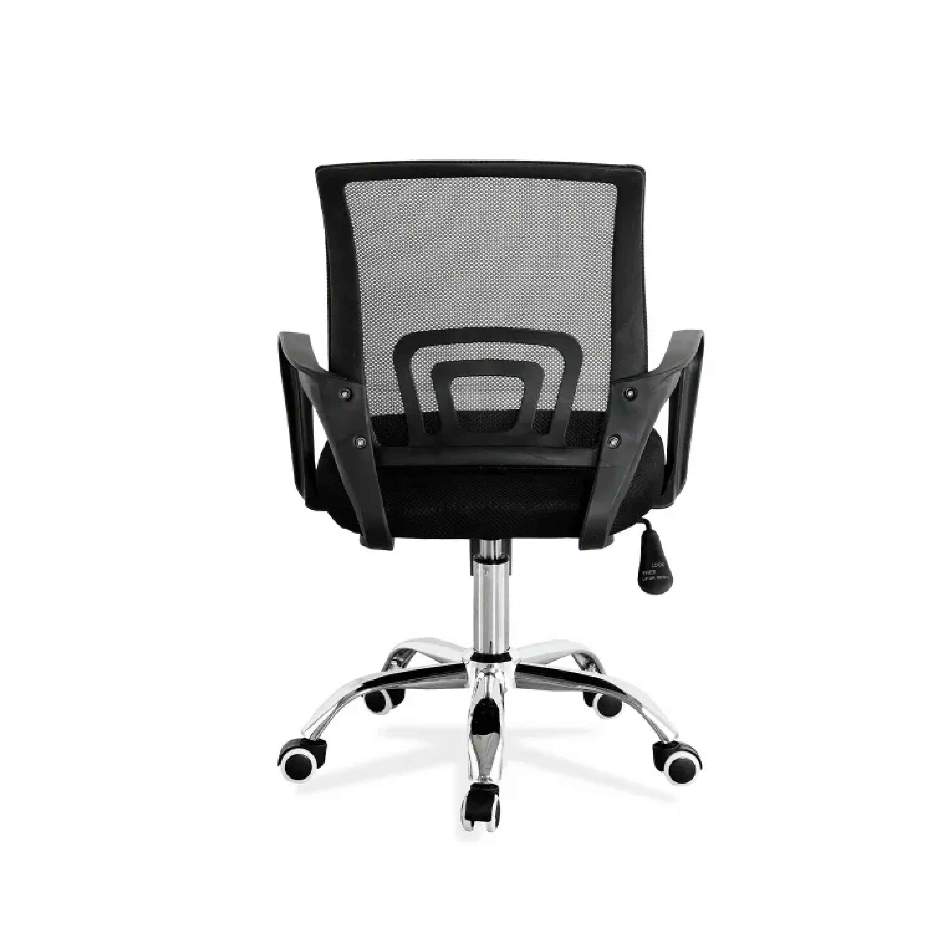 Silla Oficina Ergonomica Basic, Negra