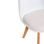 Pack 4 Sillas Tulip Blancas 