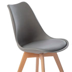 Pack 4 Sillas Tulip Gris