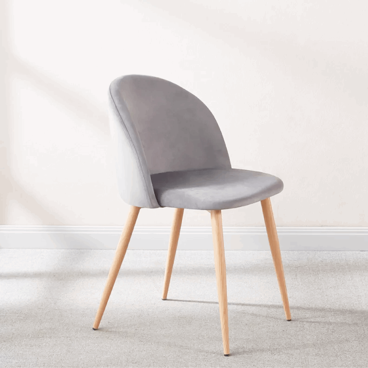 Silla Nórdica Gris | Diseño Escandinavo
