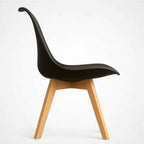 Silla De ComedorTulip Negra