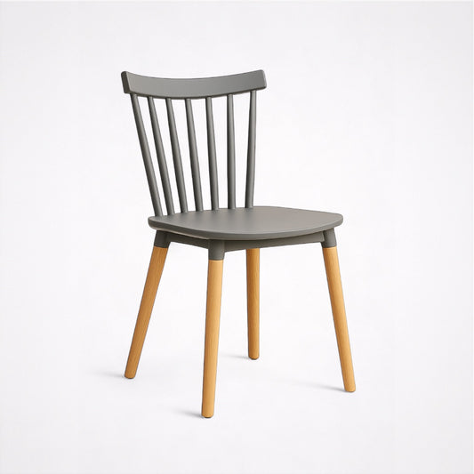 Silla Windsor Gris