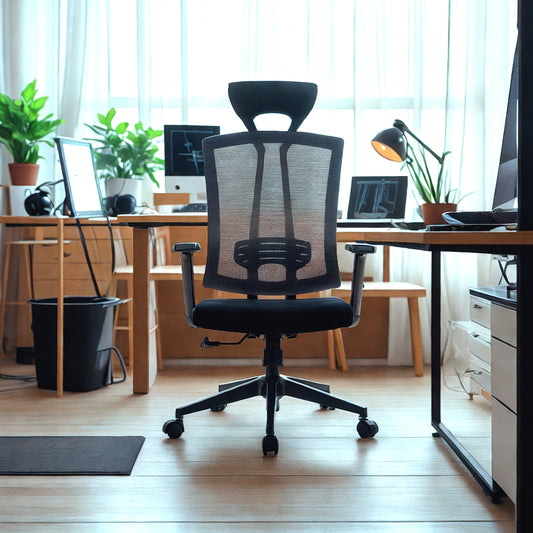 Silla De Oficina Ergonomica Pro Apoyacabeza