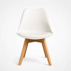 Silla Tulip Blanca| Diseño Moderno y Confort para tu Hogar