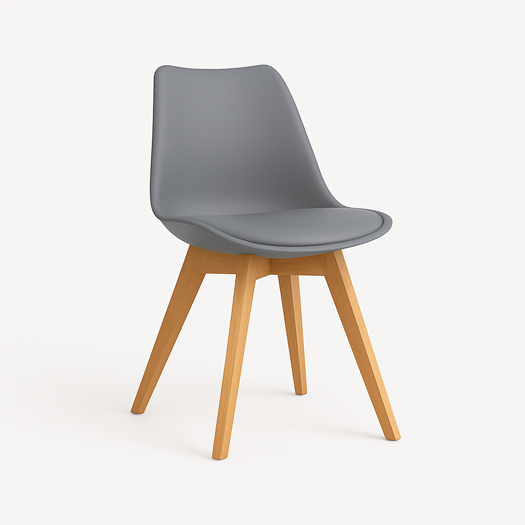Silla Tulip Blanca| Diseño Moderno y Confort para tu Hogar