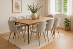 Silla Nórdica Gris | Diseño Escandinavo