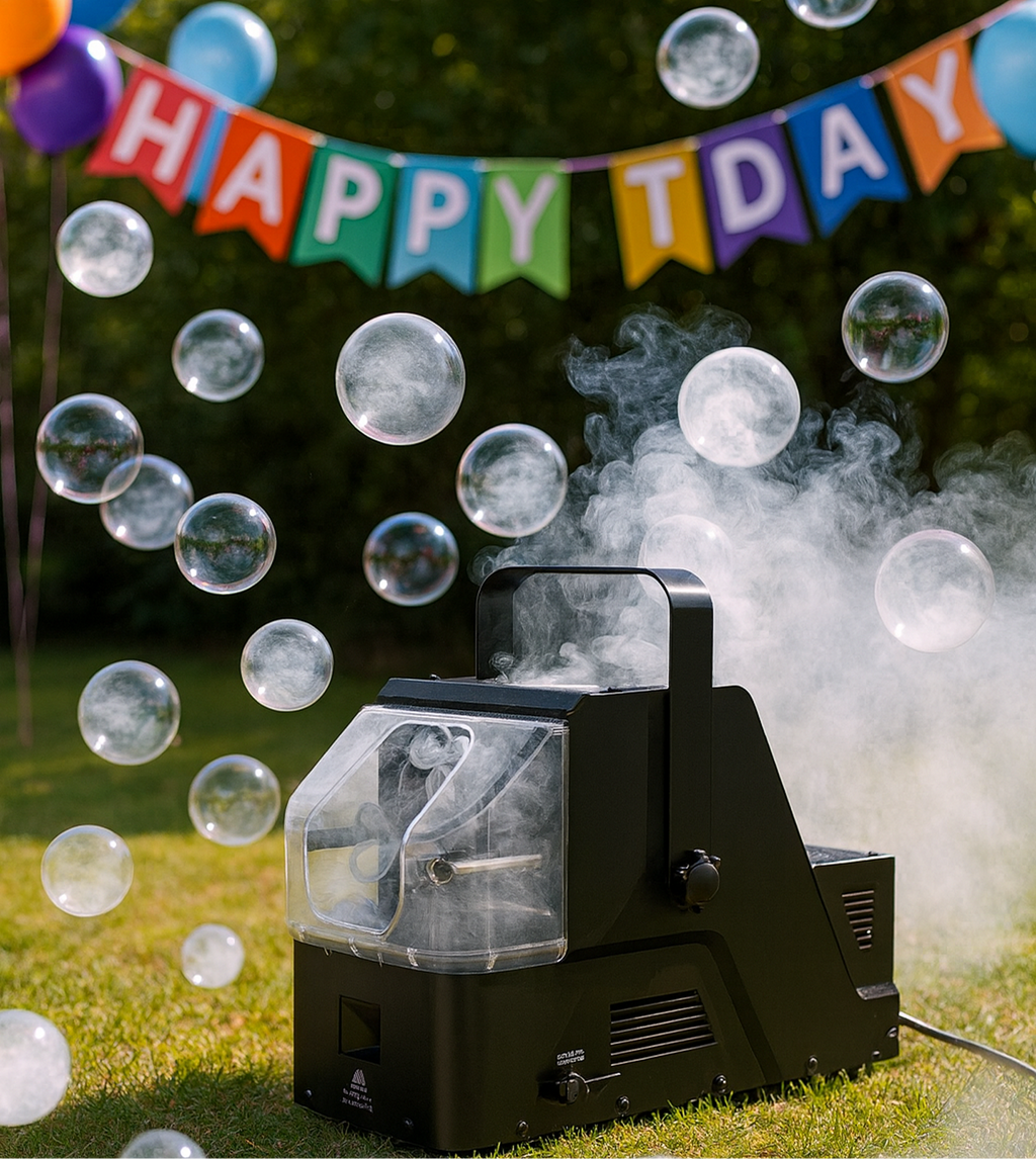 Máquina de Burbujas de Humo | Efectos Mágicos para Eventos