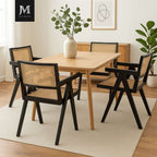 Silla Chandigarh Madera Negro