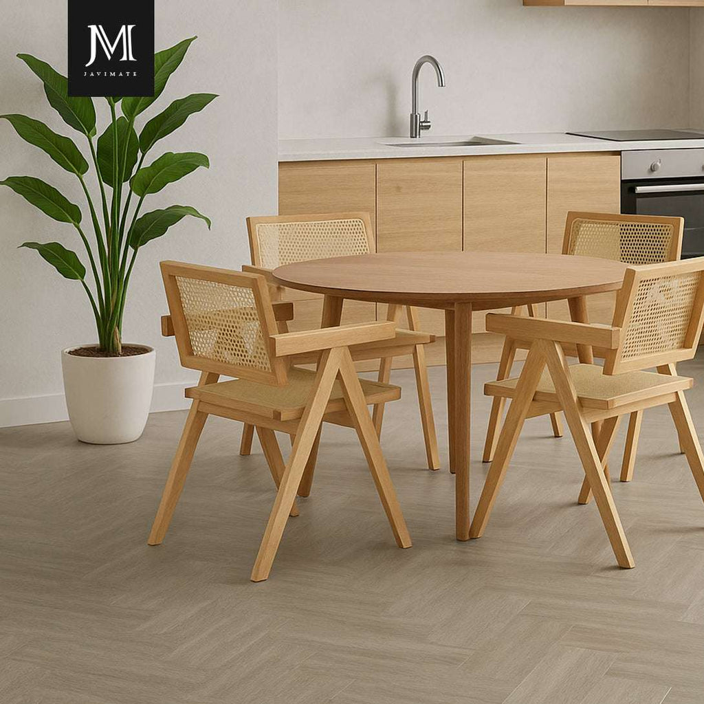 Silla Chandigarh Madera Natural