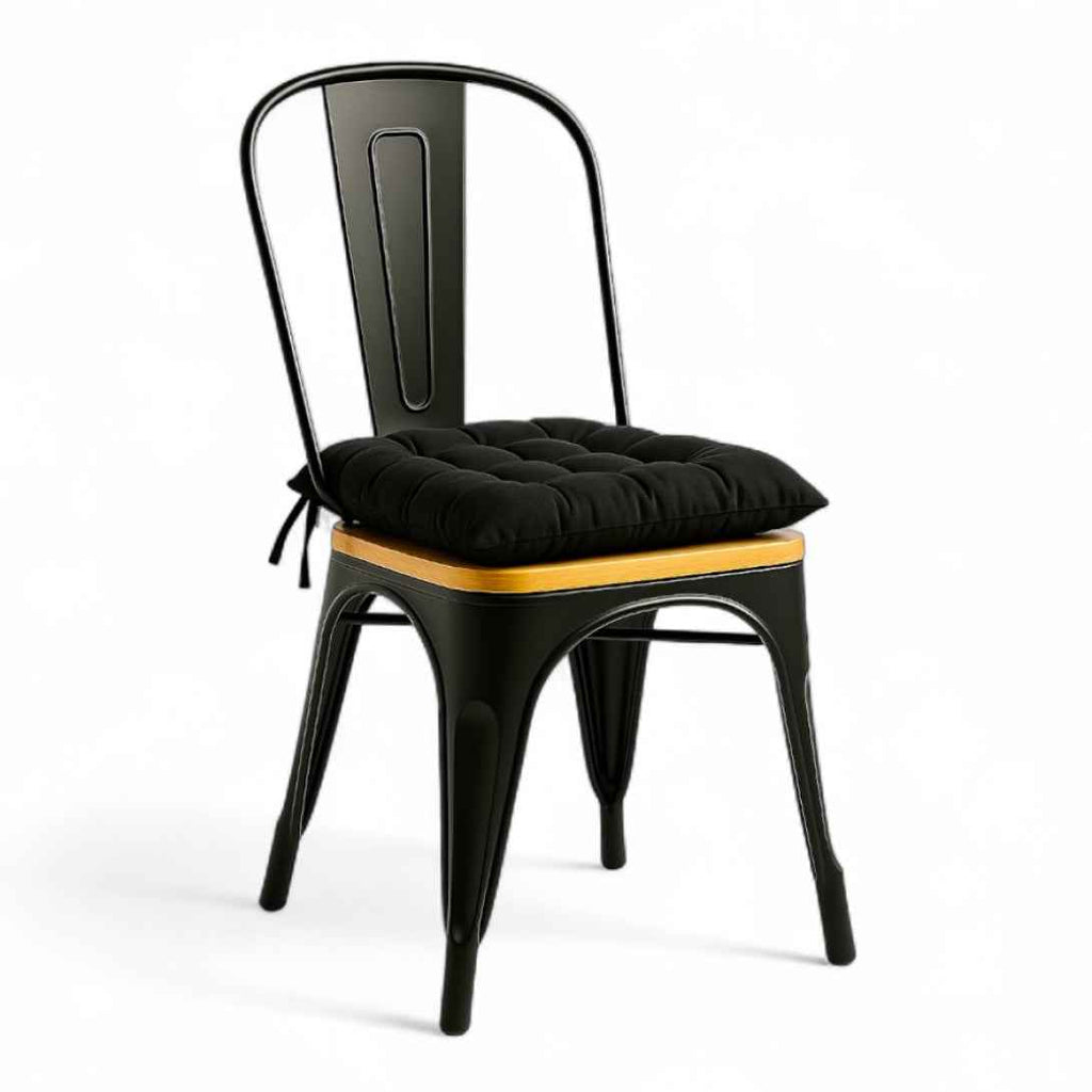 Cojín para Sillas Negro | Comodidad, Estilo y Soporte Diario