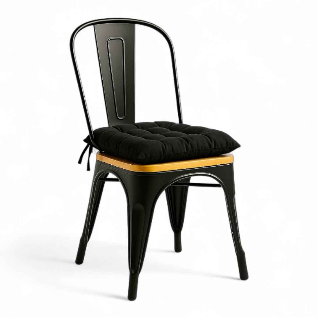 Cojín para Sillas Negro | Comodidad, Estilo y Soporte Diario