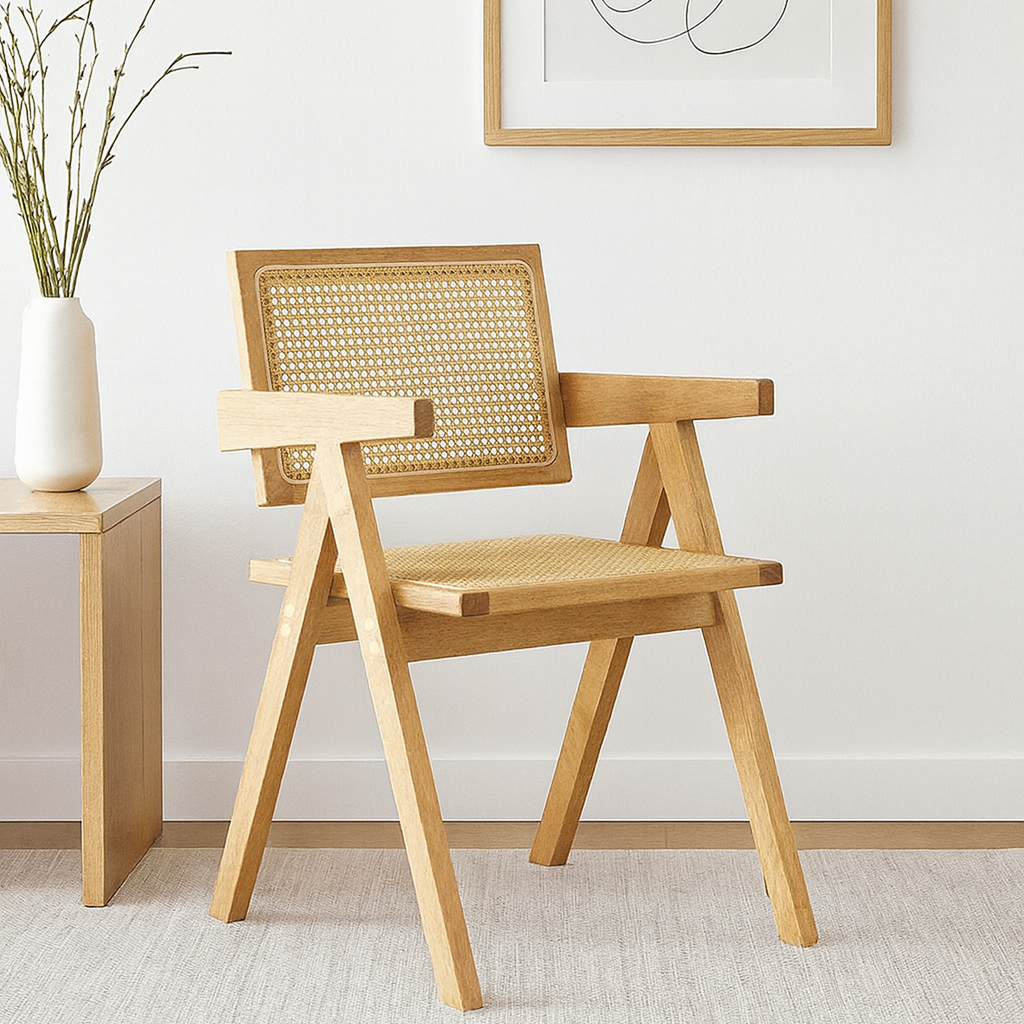 Silla Chandigarh Madera Natural