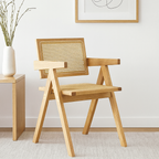 Silla Chandigarh Madera Natural