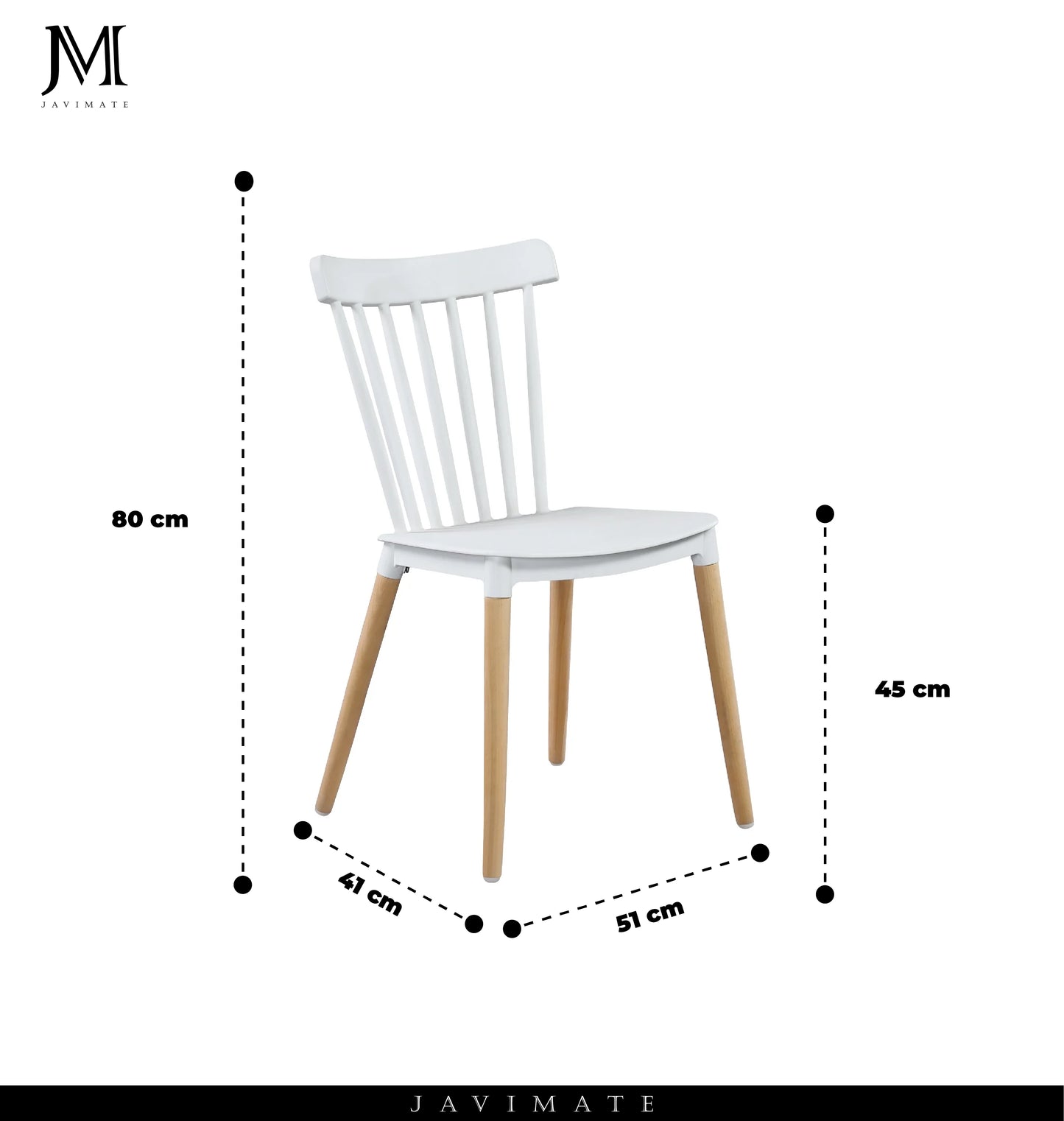 Silla Windsor Blanca